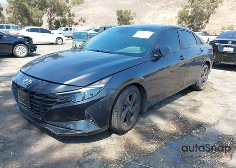 2022 Hyundai Elantra Sel из США, поврежденный, VIN 5NPLM4AG4NH065741